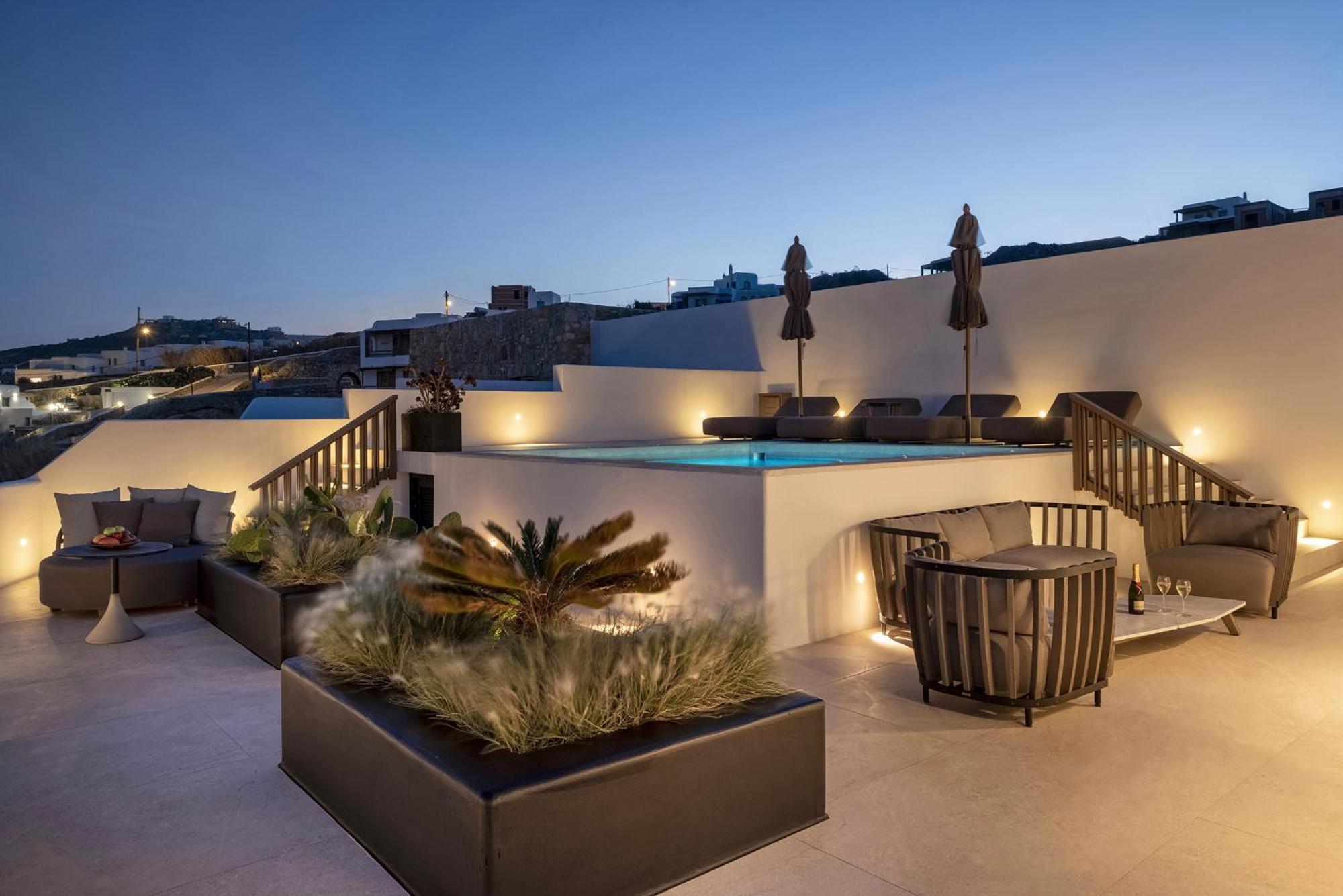 Aeonic Suites And Spa Mykonos Town Exteriér fotografie