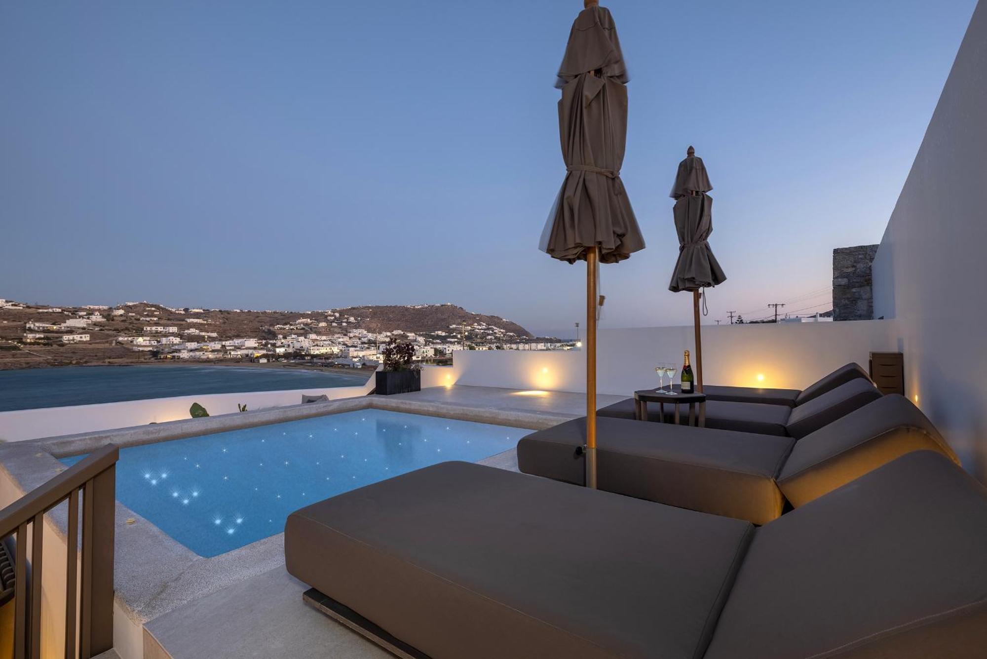 Aeonic Suites And Spa Mykonos Town Exteriér fotografie