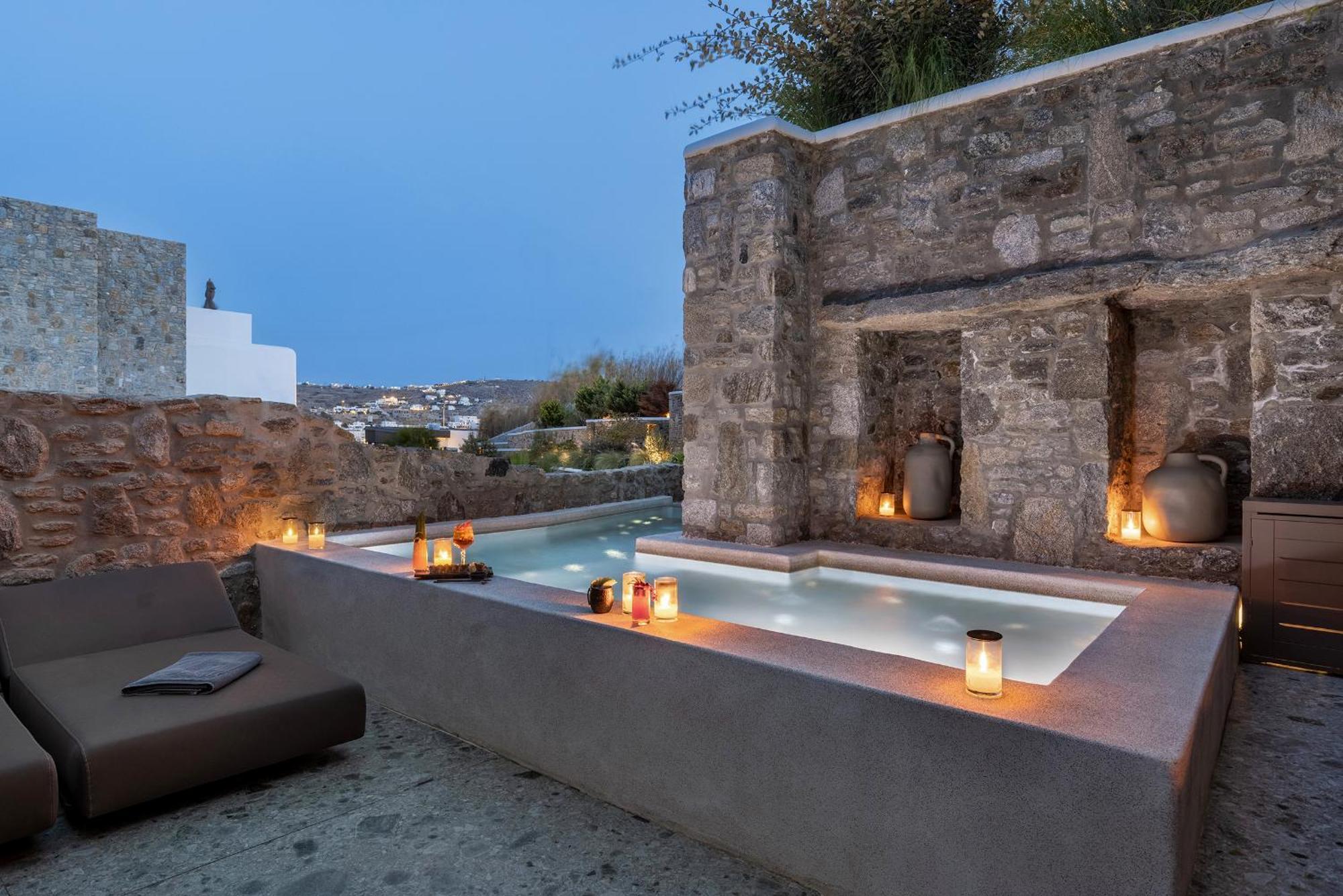 Aeonic Suites And Spa Mykonos Town Exteriér fotografie